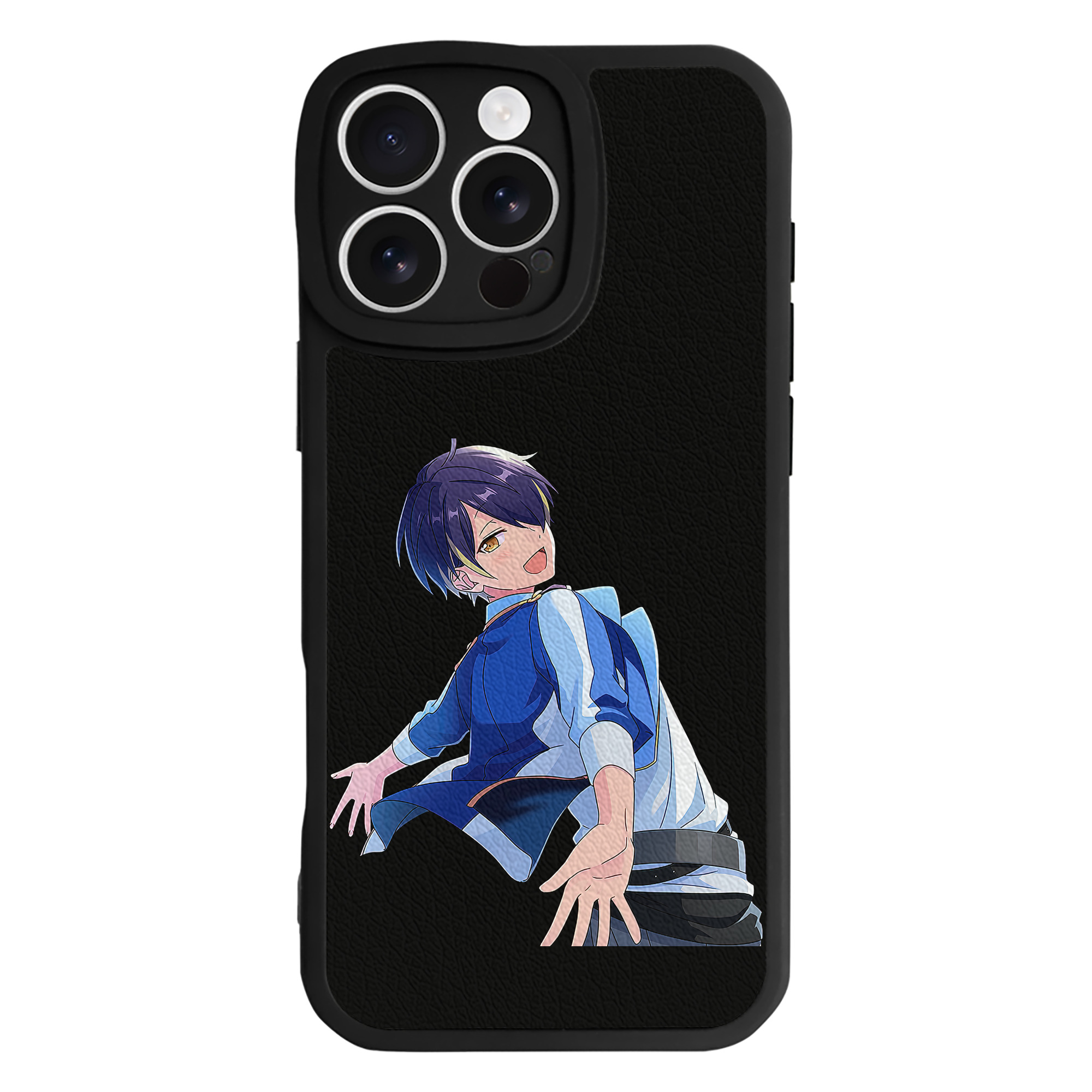 （画像用） あんさんぶるスターズ! Ensemble Stars 【iPhone 16シリーズ対応】シリコンスマホケース（レザー調） 材質：シリコン